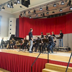 Bigband der Musik- und Singschule Heidelberg, Leitung: David Heintz                Foto: Andreas Dierich