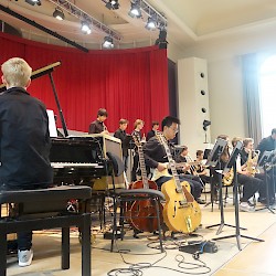 Bigband der Musik- und Singschule Heidelberg, Leitung: David Heintz                      Foto: Andreas Dierich